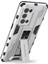 Kickstand Tasarım Sert Pc Arka + Yumuşak Tpu Tampon Tampon Düşmeye Dayanıklı Koruyucu Kılıf Oppo Reno6 Pro + 5g-Gümüş (Yurt Dışından) 3