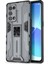Kickstand Tasarım Sert Pc Arka + Yumuşak Tpu Tampon Tampon Düşmeye Dayanıklı Koruyucu Kılıf Oppo Reno6 Pro + 5g - Gri (Yurt Dışından) 1