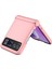 Motorola Razr 40 5g Kılıf Cilt Dokunma Menteşe Koruma Telefon Kılıfı-Pembe (Yurt Dışından) 4