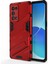 Oppo Reno6 Pro+5g/pro 5g (Snapdragon) Için Ağır Hizmet Hibrit Pc+Tpu Kombo Telefon Kılıfı ve Ayaklığı - Kırmızı (Yurt Dışından) 3