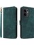 Oppo RENO13 F 5g/4g Cüzdan Kılıfı Rfıd Engelleme Pu Deri Kapak Standı Görünüm-Yeşil (Yurt Dışından) 1