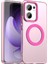 Oppo RENO13 F 5g Kılıfı Magsafe Anti Drop Hibrit Telefon Arka Kapağı ile Uyumlu-Kırmızı (Yurt Dışından) 1