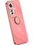 Xınlı Oppo RENO11 F 5g Kılıf Elektrokaplama Tpu Telefon Kılıfı Kickstand Ile-Kırmızı (Yurt Dışından) 1