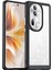 Oppo RENO11 Pro 5g (KÜRESEL)/RENO11 (Çin)5g Kılıf Tpu+Akrilik Şeffaf Telefon Kılıfı Renkli Çerçeve-Siyah (Yurt Dışından) 1