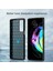 1.8mm Ultra Ince Yumuşak Tpu Kılıf Düşmeye Karşı Hava Yastığı Köşe Tasarımı Karbon Fiber Dokulu Telefon Kılıfı Fırçalanmış Yüzeyli Motorola Edge 20-Siyah (Yurt Dışından) 3