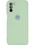 Motorola Moto G51 5g Sıvı Silikon Telefon Kılıfı Yumuşak Mikrofiber Astar Ipeksi-Yumuşak Koruyucu Kılıf Kayışlı-Yeşil (Yurt Dışından) 4