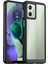 Motorola Moto G54 5g Tpu+Akrilik Kılıf Şeffaf Arka Telefon Kılıfı-Siyah (Yurt Dışından) 1