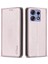 Bınfen Color BF18 Motorola Edge 50 Pro 5g Manyetik Telefon Kılıfı Deri Folio Stand Kapak-Gül Altını (Yurt Dışından) 1