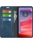 Motorola Edge 50 Pro 5g Kılıf Cüzdan Kart Tutucu Cilt Dostu Deri Cep Telefonu Kılıfı-Mavi (Yurt Dışından) 2