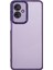 Dksm Serisi Motorola Moto G54 5G/G54 Power 5G/G64 5g Kılıf Elektrolizle Kaplanmış Kamera Çerçevesi Tpu Telefon Kılıfı-Şeffaf Mor (Yurt Dışından) 1