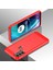 Motorola Moto G71 5g-Kırmızı Için Süper Esnek Tpu Kılıf Karbon Fiber Doku Fırçalanmış Yüzey Telefon Kılıfı Şok Emici Tampon (Yurt Dışından) 2