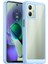 Motorola Moto G54 5g Tpu+Akrilik Kılıf Şeffaf Arka Telefon Kılıfı-Mavi (Yurt Dışından) 1