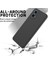 Motorola Moto G45 5G/G34 5g Kılıf Sıvı Silikon Arka Kapak Fiber Astarlı-Siyah (Yurt Dışından) 5