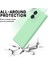 Motorola Moto G85 5G/S50 Neo 5g Kılıf Bilek Kayışlı Sıvı Silikon Telefon Kılıfı-Yeşil (Yurt Dışından) 5