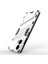 Motorola Moto G24 4g Kılıf Pc+Tpu Darbeye Dayanıklı Telefon Kılıfı Kickstand Ile-Beyaz (Yurt Dışından) 4