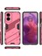 Motorola Moto G24 4g Kılıf Pc+Tpu Darbeye Dayanıklı Telefon Kılıfı Kickstand Ile-Gül (Yurt Dışından) 5