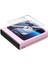 Motorola Razr 40 Ultra 5g Kılıf Halka Kickstand Pc Telefon Kılıfı Temperli Cam Arka Ekran Filmi-Pembe (Yurt Dışından) 4
