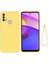 Motorola Moto E20/E30/E40 Sıvı Silikon Koruyucu Kılıf Çizilmez Ince Telefon Kılıfı Kayışlı-Sarı (Yurt Dışından) 1