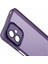 Dksm Serisi Motorola Moto G14 4g Kılıf Elektrokaplama Kamera Çerçeve Tpu Telefon Kılıfı-Şeffaf Mor (Yurt Dışından) 5