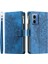 Motorola Moto G45 5G/G34 5g Pu Deri Kapaklı Kapaklı Telefon Kılıfı Kart Yuvalı-Mavi (Yurt Dışından) 1