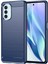 1.8mm Karbon Fiber Fırçalanmış Tasarım Yumuşak Tpu Düşmeye Karşı Telefon Koruyucu Kılıf Kapağı Motorola Moto G51 5g-Mavi (Yurt Dışından) 1