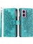 Motorola Moto E14 4G/G04 4G/G04S 4G/G24 4g Kılıf Flip Cüzdan Pu Deri Mandala Desen Fermuarlı Kapak-Yeşil (Yurt Dışından) 1