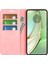 Motorola Edge 40 5g Için Manyetik Otomatik Emici Flip Kılıf Pu Deri Cilt Dokunuşlu Cüzdan Standı Telefon Kılıfı-Pembe (Yurt Dışından) 2