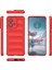 Motorola Edge 40 Neo 5g Tpu Kılıf Dayanıklı Darbeye Dayanıklı Akıllı Telefon Kılıfı-Kırmızı (Yurt Dışından) 2