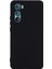 Motorola Edge 30 5g Sıvı Silikon Darbeye Dayanıklı Koruyucu Telefon Kılıfı Yumuşak Mikrofiber Astar Yastık Çizilmez Kapak-Siyah (Yurt Dışından) 3