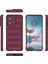 Motorola Edge 40 Neo 5g Tpu Kılıf Dayanıklı Darbeye Dayanıklı Akıllı Telefon Kılıfı-Şarap Kırmızısı (Yurt Dışından) 3