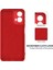 Motorola Moto G Power (2024) Kılıf Sıvı Silikon Cep Telefonu Kılıfı Askılı-Kırmızı (Yurt Dışından) 5