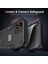 Motorola Moto G04 4g Kılıf Pc+Tpu Düşmeye Dayanıklı Koruyucu Telefon Kılıfı-Siyah (Yurt Dışından) 4
