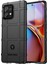 Motorola Moto X40 5G/EDGE+(2023)/EDGE 40 Pro 5g Düşmeye Dayanıklı Sağlam Kare Izgara Doku Darbeye Dayanıklı Yumuşak Tpu Arka Kapak-Siyah Için Telefon Kılıfı (Yurt Dışından) 1