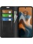 Motorola Moto G45 5G/G34 5g Kılıf Pu Deri Stand Görünüm Manyetik Korumalı Telefon Kılıfı-Siyah (Yurt Dışından) 2