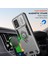 Motorola Moto E13 4g Kılıf Kickstand Pc+Tpu Telefon Kılıfı Sürgülü Lens Kapağı-Gri (Yurt Dışından) 5