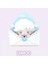 Orijinal Pop Bean Love Mektup Serisi Mini Dolls Kawaii Anime Figür Sevimli Masaüstü Modeli Molly Sp Dimoo Sürpriz Hediyeler Koleksiyonu Renk: Dimoo (Yurt Dışından) 1