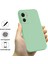Motorola Edge 40 5g Yumuşak Astarlı Sıvı Silikon Telefon Kılıfı Çizilmez Cep Telefonu Kılıfı Kayışlı-Yeşil (Yurt Dışından) 3