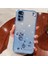 Kadem Motorola Moto G22 Kılıfı Parıltılı Yapay Elmas Çiçek Tpu Telefon Arka Kapağı-Mavi (Yurt Dışından) 1
