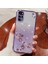 Kadem Motorola Moto G22 Kılıfı Parıltılı Yapay Elmas Çiçek Tpu Telefon Arka Kapağı-Mavi (Yurt Dışından) 5