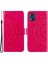 Motorola Moto E13 4g Cep Telefonu Kılıfı Baskılı Mandala Çiçek Desenli Cüzdan Standı Telefon Kılıfı Askılı-Gül (Yurt Dışından) 1