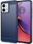 Motorola Moto G84 5g Kılıf Tpu Kabuk Telefon Kılıfı Karbon Fiber Dokulu-Mavi (Yurt Dışından) 1