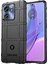 Motorola Edge 40 5g Kare Izgara Doku Darbeye Dayanıklı Tpu Telefon Kılıfı Arka Kapak-Siyah (Yurt Dışından) 1