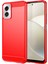 Motorola Moto G Power (2024) Tpu Telefon Kılıfı Toz Geçirmez Karbon Fiber Doku Telefon Kılıfı-Kırmızı (Yurt Dışından) 1