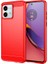 Motorola Moto G84 5g Kılıf Tpu Kabuk Telefon Kılıfı Karbon Fiber Dokulu-Kırmızı (Yurt Dışından) 1
