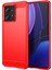 Motorola Edge 40 Neo 5g Kılıf Karbon Fiber Dokulu Kapak-Kırmızı Için Tpu Telefon Kabuğu (Yurt Dışından) 1