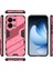 Oppo RENO13 5g (Global) Kılıf Pc + Tpu Darbeye Dayanıklı Telefon Kılıfı Kickstand Ile-Gül (Yurt Dışından) 5