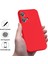 Motorola Edge 40 Neo 5g Kılıf Yumuşak Çizilmez Sıvı Silikon Telefon Kılıfı-Kırmızı (Yurt Dışından) 3