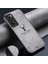 Oppo RENO12 5g(Global)Telefon Kılıfı Geyik Desenli Kumaş Dokulu Pu Deri Arka Kapak-Gri (Yurt Dışından) 5