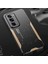 Oppo RENO12 5g (Global) Metal Telefon Kılıfı Alüminyum Alaşımlı Arka Kapak-Altın (Yurt Dışından) 5