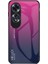 Oppo A60 4g Kılıf Temperli Cam + Pc + Tpu Telefon Kılıfı - Degrade Gül (Yurt Dışından) 1